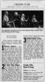 3 Reasons to see CSNY
Arizona Republic
2-20-2000, Crosby, Stills, Nash & Young on Feb 21, 2000 [631-small]