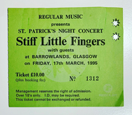 Stiff Little Fingers / Mike Peters / Stiff Kittens on Mar 17, 1995 [920-small]