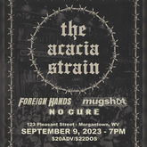 The Acacia Strain / Foreign Hands / Mugshot / No Cure on Sep 9, 2023 [997-small]