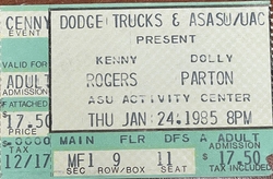 Kenny Rogers and Dolly Parton on Jan 24, 1985 [131-small]