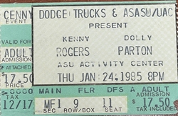 Kenny Rogers and Dolly Parton on Jan 24, 1985 [131-small]