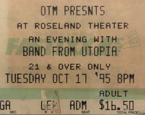 Band From Utopia on Oct 17, 1995 [156-small]