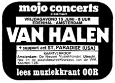 Van Halen / St. Paradise on Jun 15, 1979 [161-small]