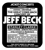 Jeff Beck / Stanley Clarke on Jul 5, 1979 [171-small]