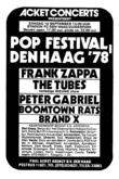 Frank Zappa / The Tubes / Peter Gabriel / Boomtown Rats / Brand X on Sep 10, 1978 [229-small]