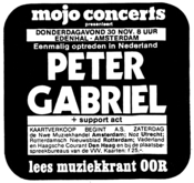 Peter Gabriel on Nov 30, 1978 [234-small]