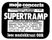 Supertramp / Chris de Burgh on Oct 5, 1977 [263-small]