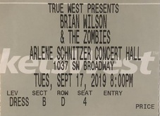 Brian Wilson / The Zombies on Sep 17, 2019 [107-small]
