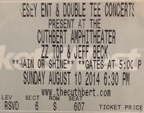 Jeff Beck / ZZ Top on Aug 10, 2014 [392-small]