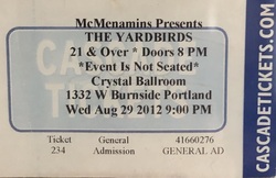 The Yardbirds on Aug 29, 2012 [494-small]