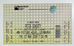 Peter Doherty / Exlovers on Mar 27, 2009 [596-small]
