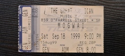 tags: Mogwai, San Francisco, California, United States, Ticket, Great American Music Hall - Mogwai on Sep 18, 1999 [758-small]