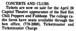 Red Hot Chili Peppers / Fishbone / Thelonius Monster on Apr 29, 1988 [234-small]
