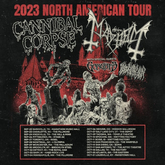 Cannibal Corpse / Mayhem / Gorguts / Blood Incantation on Oct 10, 2023 [245-small]