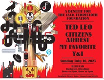 Ted Leo / Citizens Arrest / My Favorite / Y&I on Jul 16, 2023 [655-small]