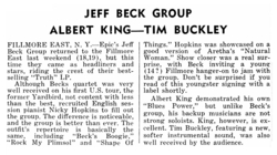 The Jeff Beck Group / Rod Stewart / Albert King / tim buckley on Oct 18, 1968 [669-small]