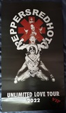 Show poster, tags: Gig Poster - Red Hot Chili Peppers / The Strokes / Thundercat on Sep 3, 2022 [866-small]