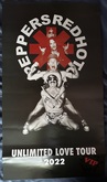 Show poster, tags: Gig Poster - Red Hot Chili Peppers / The Strokes / Thundercat on Sep 3, 2022 [866-small]