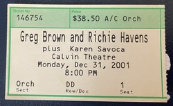 Greg Brown / Richie Havens on Dec 31, 2001 [229-small]