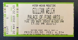 Gillian Welch on May 20, 2003 [246-small]