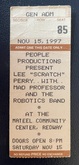 Lee "Scratch" Perry and the Mad Professor on Nov 15, 1997 [258-small]