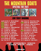 The Mountain Goats / Mint Mile on Jun 29, 2023 [303-small]