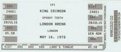 King Crimson / Strawbs / Spooky Tooth on May 16, 1973 [405-small]