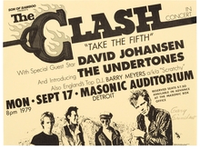 The Clash / The Undertones / David Johansen on Sep 17, 1979 [548-small]