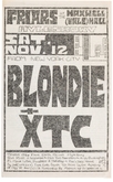 Blondie / XTC on Nov 12, 1977 [588-small]