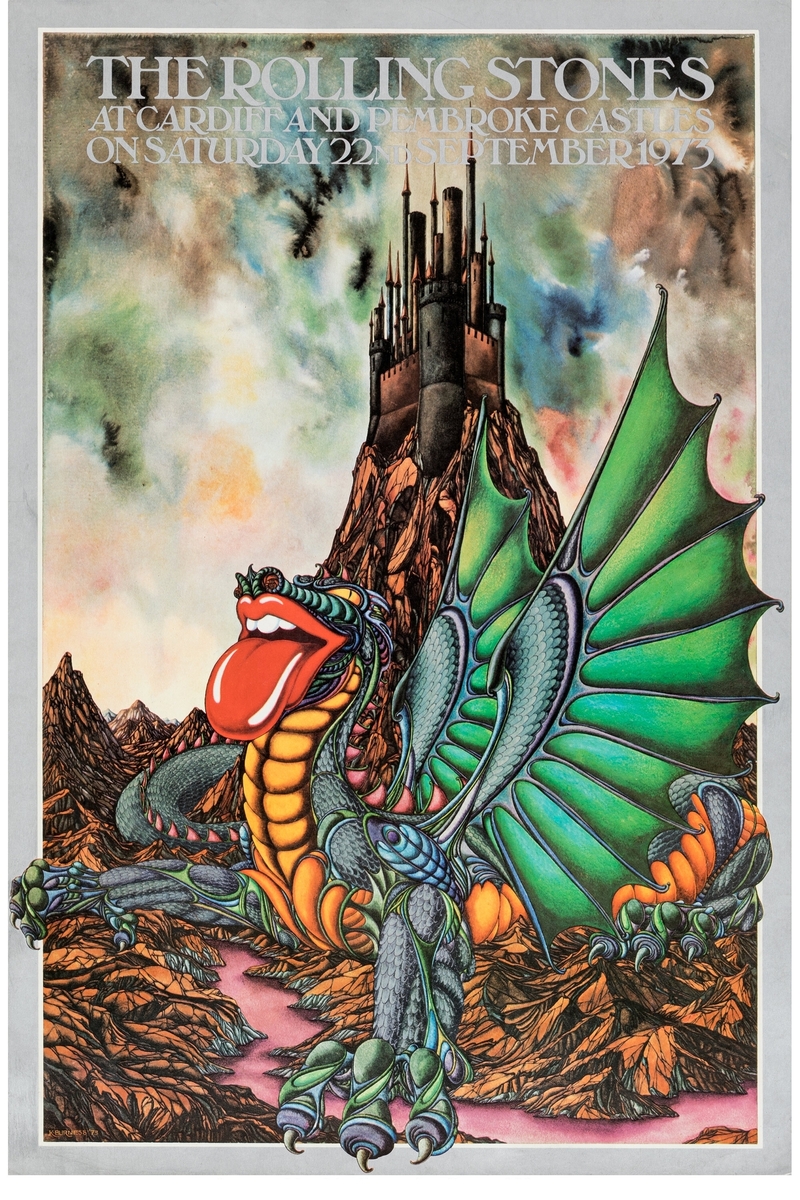 The Rolling Stones's 1973 Concert & Tour History Concert Archives