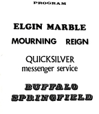 Buffalo Springfield / Quicksilver Messenger Service / Mourning Reign / Elgin Marble on Mar 17, 1967 [970-small]