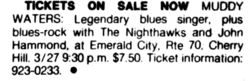Muddy Waters / The Nighthawks / John Hammond Jr. on Mar 27, 1981 [059-small]