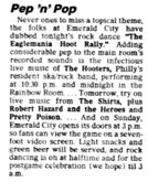 The Shirts / Robert Hazard And The Heroes / Pretty Poison on Jan 24, 1981 [256-small]