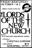 Lords Of The New Church / Cheetah Chrome on Oct 1, 1982 [112-small]