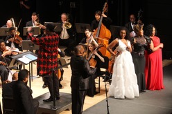 Harlem Chamber Players at Miller Theatre - Harlem Songfest II (2023), tags: Damien Sneed, Janinah Burnett, Jasmine Muhammad, Martin Bakari, Lucia Bradford, Kenneth Overton, Terrance McKnight, Ashley Horne, Claire Chan, Edward W. Hardy, Liz Player, Harlem Chamber Players, New York, New York, United States, Stage Design, Miller Theatre - Harlem Songfest II on Jun 9, 2023 [856-small]