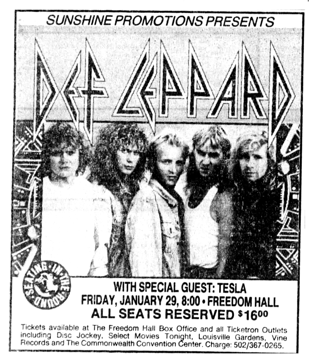def leppard tour dates 1988