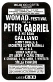 Peter Gabriel / Lucky Dube / Galliano on Jul 6, 1994 [478-small]