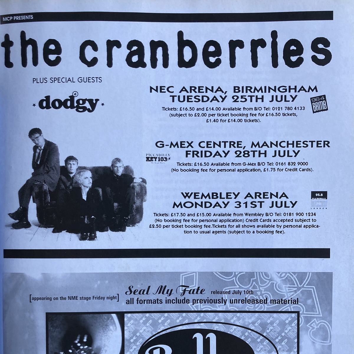 The Cranberries Concert & Tour History Concert Archives