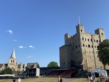 Rochester Castle and its' next door neighbour Rochester Cathedral, Soft Cell / Peter Hook & The Light / Theatre Royal / Next To Mountains on Jul 7, 2023 [856-small]