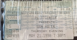 Van Halen / Kenny Wayne Shepherd Band on May 21, 1998 [995-small]
