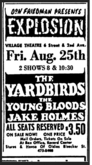 The Yardbirds / The Youngbloods / Jake Holmes on Aug 25, 1967 [110-small]