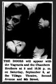 The Doors / the vagrants / The Chambers Brothers on Sep 9, 1967 [242-small]