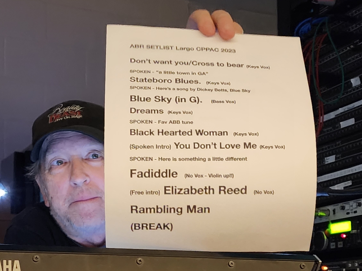 A Brothers Revival - Allman Brothers Tribute Concert & Tour History