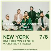 Balance and Composure / Choir Boy / Toledo on Jul 8, 2023 [318-small]