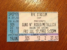 Guns N' Roses / Metallica / Faith No More on Jul 17, 1992 [567-small]