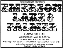 Emerson Lake and Palmer on May 26, 1971 [655-small]