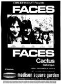 Rod Stewart / FACES / Cactus / Bull Angus on Nov 26, 1971 [699-small]