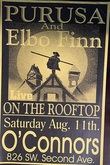 Concert Poster, Purusa / Elbo Finn on Aug 11, 2001 [745-small]