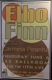Concert Poster, Elbo Finn / Carmina Piranha on Jun 6, 2002 [746-small]