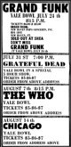 Grand Funk Railroad / Yes on Jul 24, 1971 [757-small]